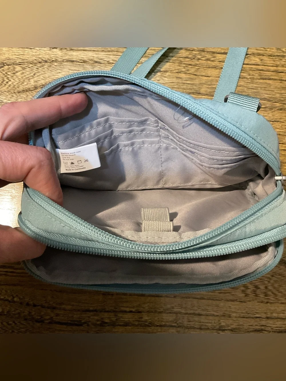 Baggallini triple zip
